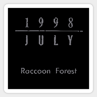 Resident Evil 1 OG - Raccoon Forest 1998 July Magnet